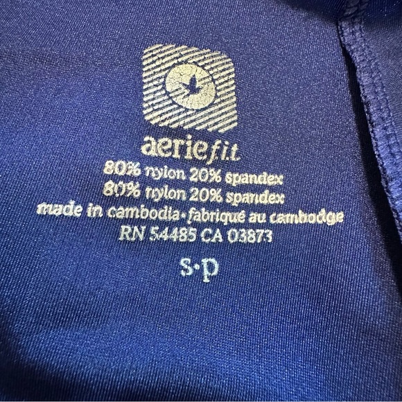 AERIE Fit Leggings | Bundles of Two - Black | Blue Colour - Picture 6 of 9